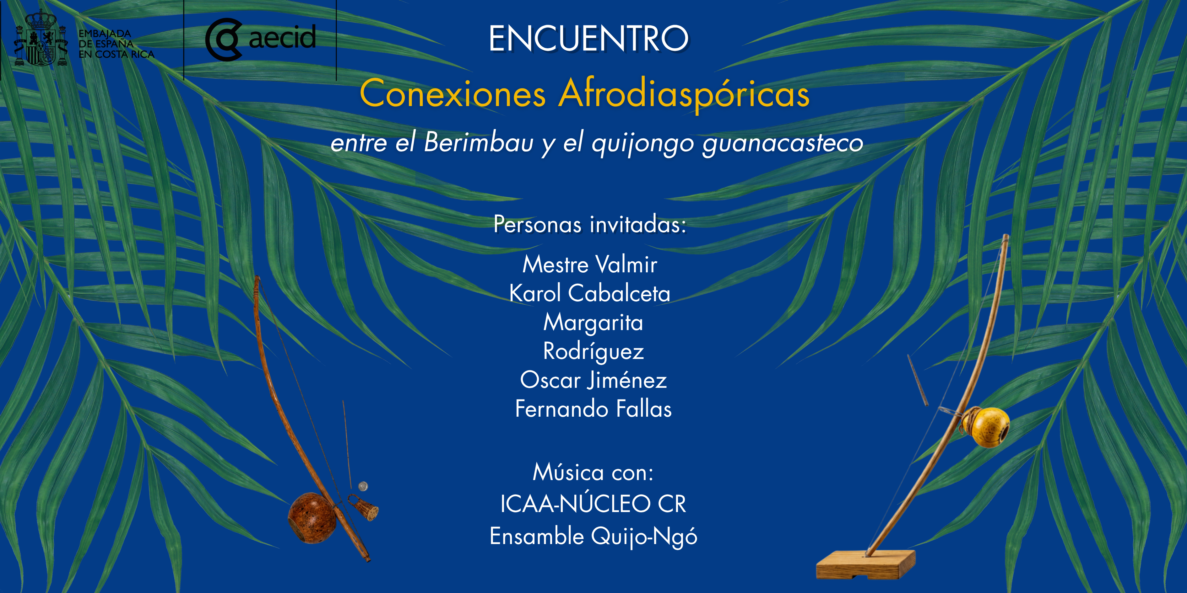 Conexiones afrodiaspóricas entre el Quijongo guanacasteco y el Berimbau